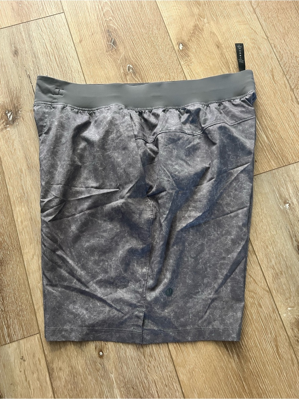 lululemon athletica charcoal gray athletic shorts
